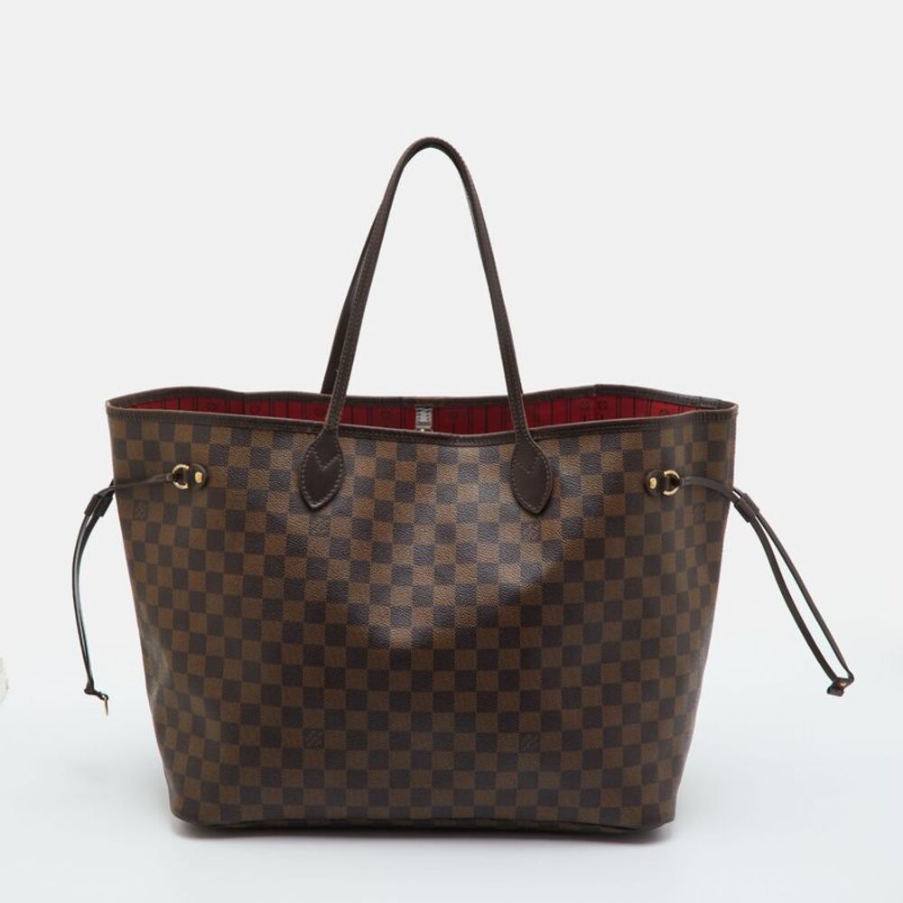 Louis Vuitton Neverfull Gm Damier Ebene Canvas Bag